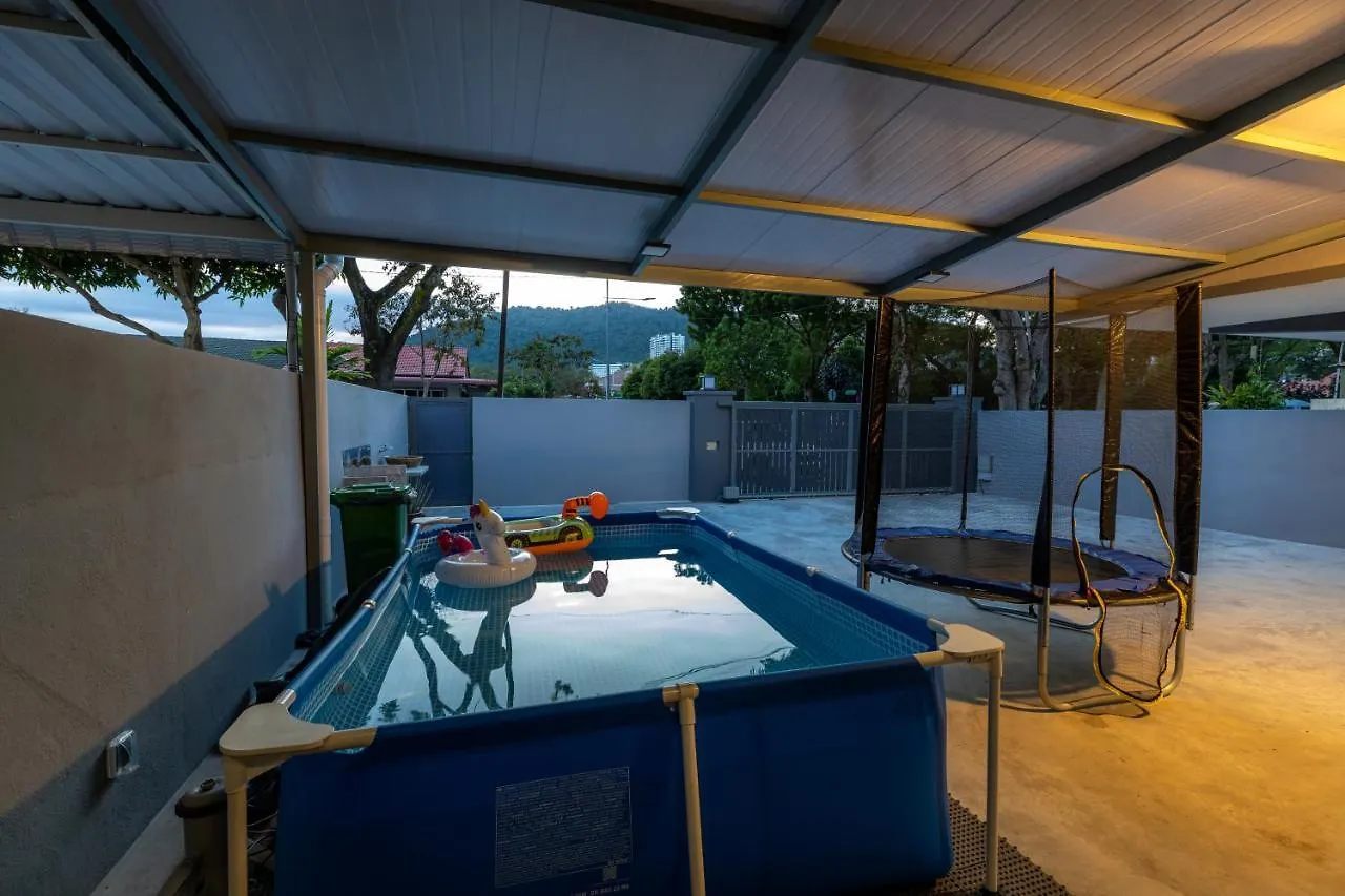 Ferienhaus Villa -New- 22Pax 5R4B V Ktv,Kid'S Pool,Pool Table Near Usm,Lwe Hospital,Spi Arena George Town
